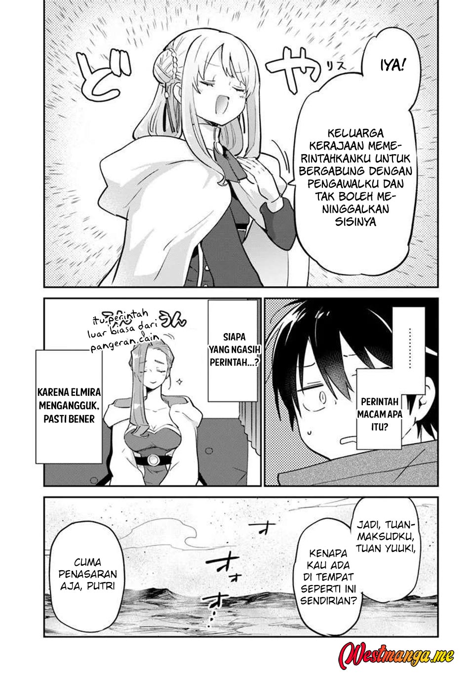 Henkyou Gurashi no Maou Chapter 55 Bahasa Indonesia